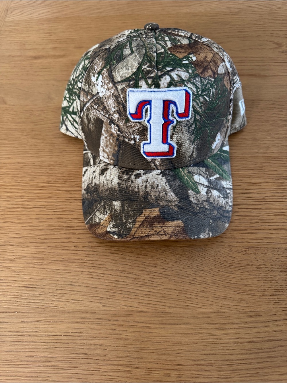 Camo Baseball Cap Texas Rangers